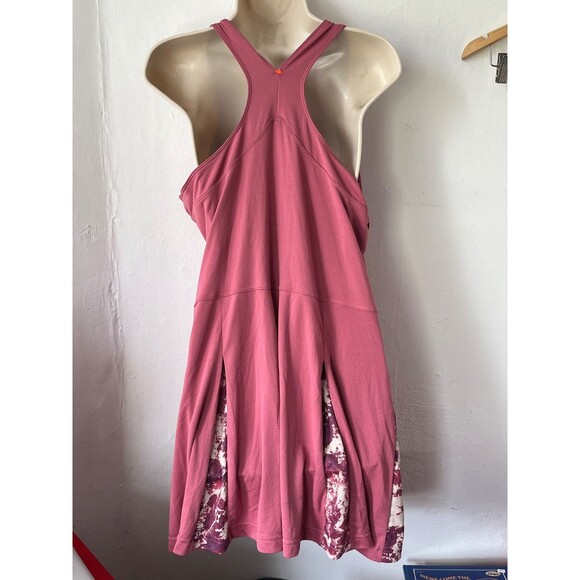 Adidas Women's Tennis Paris Made to BE Remade Dress, Pink Strata - Large - Picture 2 of 6